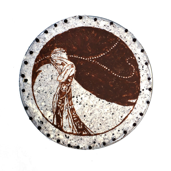 Aubrey Beardsley Art Nouveau Oreo Pie